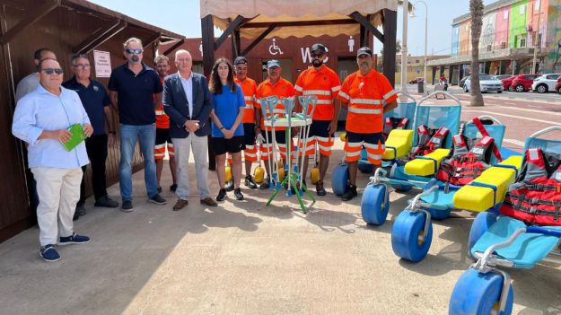 'Playa para todos' en Melilla