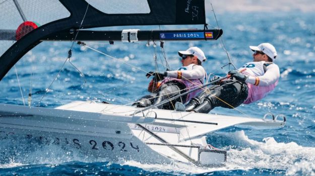 Diego Botín y Florian Trittel, medalla de oro en 49er