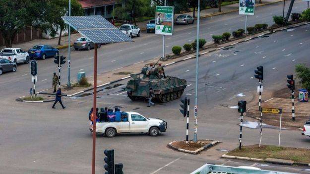 El Ejército toma el control en Zimbabue