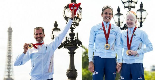 Lluvia de medallas de España en triatlón, natación y atletismo durante la quinta jornada de París 2024