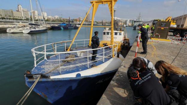 Llega a Melilla el cuerpo sin vida del funcionario de Aduanas