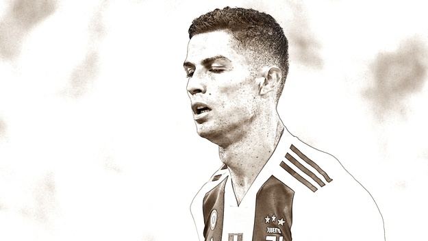 Cristiano Ronaldo da la cara