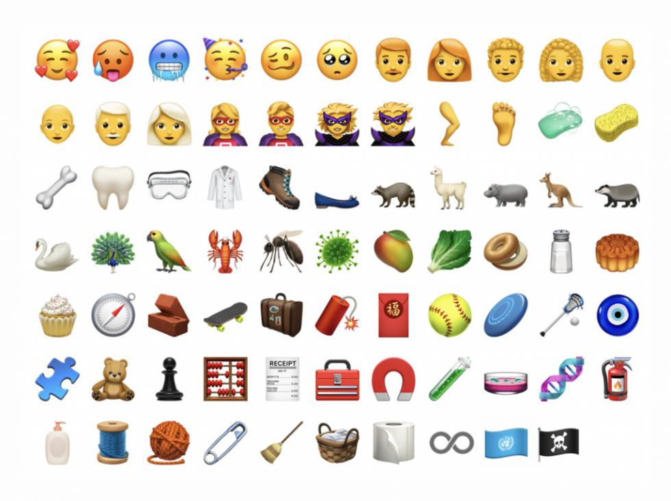 Apple añadirá 70 nuevos emoji al iPhone
