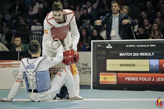 Pérez Polo logra la plaza olímpica para España en -68kg