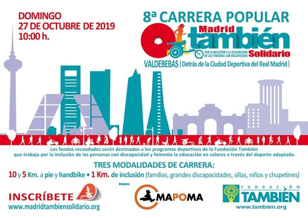 Teresa Perales e Irene Villa participarán en la carrera solidaria de Fundación También