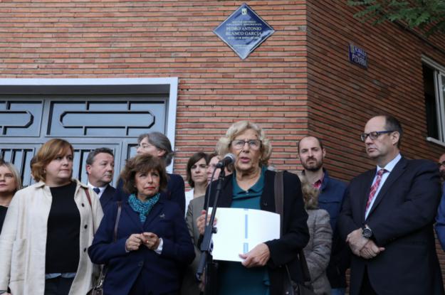 Madrid recuerda a Pedro Antonio Blanco García, asesinado por ETA en 2000