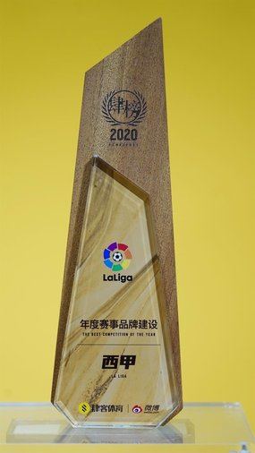 LaLiga, 'Mejor competición de 2020' en China