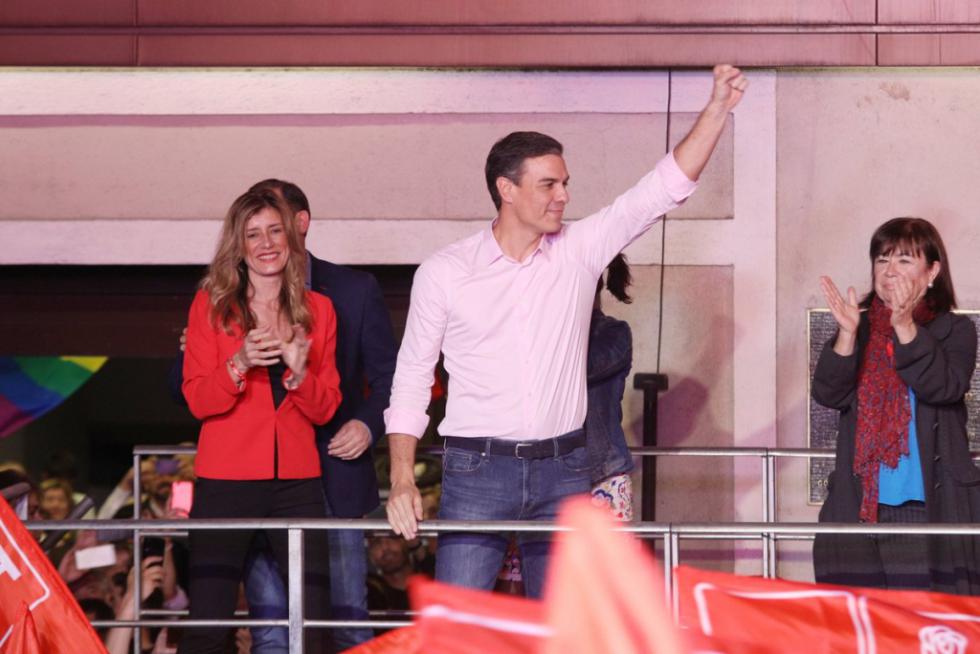 Sánchez no cierra la puerta a Ciudadanos tras su victoria electoral