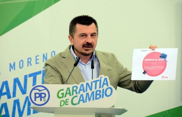Toni Martín acusa a Susana Díaz de organizar “un escrache a la voluntad de los ciudadanos”
