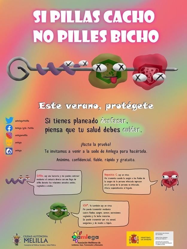 Si pillas cacho en Melilla, 'no pilles bicho'