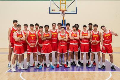 La U20 Masculina de baloncesto se prepara con éxito para el EuroBasket