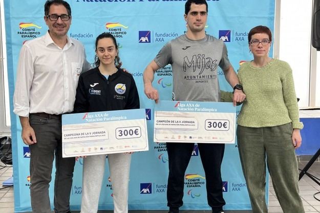 Lérida y Labrador se coronan campeones en la Liga AXA de Natación Paralímpica en Cádiz