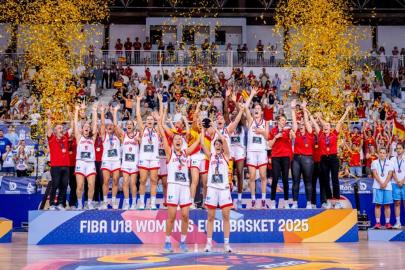 Éxito rotundo para las selecciones españolas de baloncesto en competiciones internacionales
