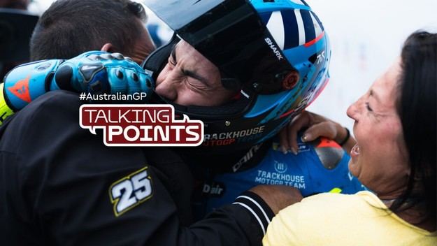 Raúl Fernández logra su primera victoria en MotoGP y comparte su emotiva experiencia