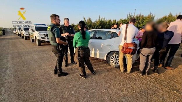 Detenidos dos por explotación de 200 trabajadores temporeros en Huesca