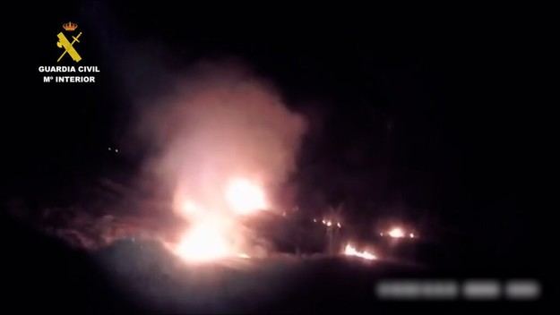 Detenido por provocar seis incendios en Teba, Málaga