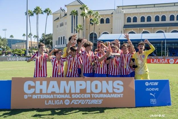 El Atlético de Madrid conquista su cuarto título consecutivo en LALIGA FC FUTURES