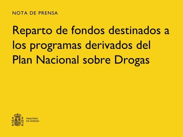 Gobierno destina más de 21 millones de euros a combatir las drogas