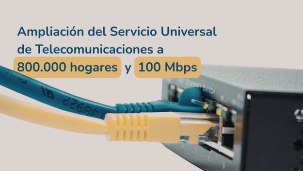 El Gobierno planea ofrecer internet de 100 Mbps a 800,000 hogares