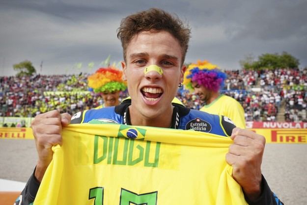 Diogo Moreira se convierte en el primer brasileño campeón del mundo de Moto2