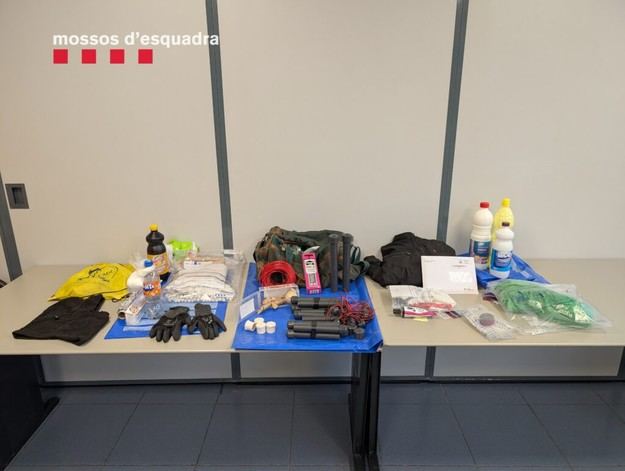Detienen a un hombre en la Seu d'Urgell por fabricación de explosivos y desorden público