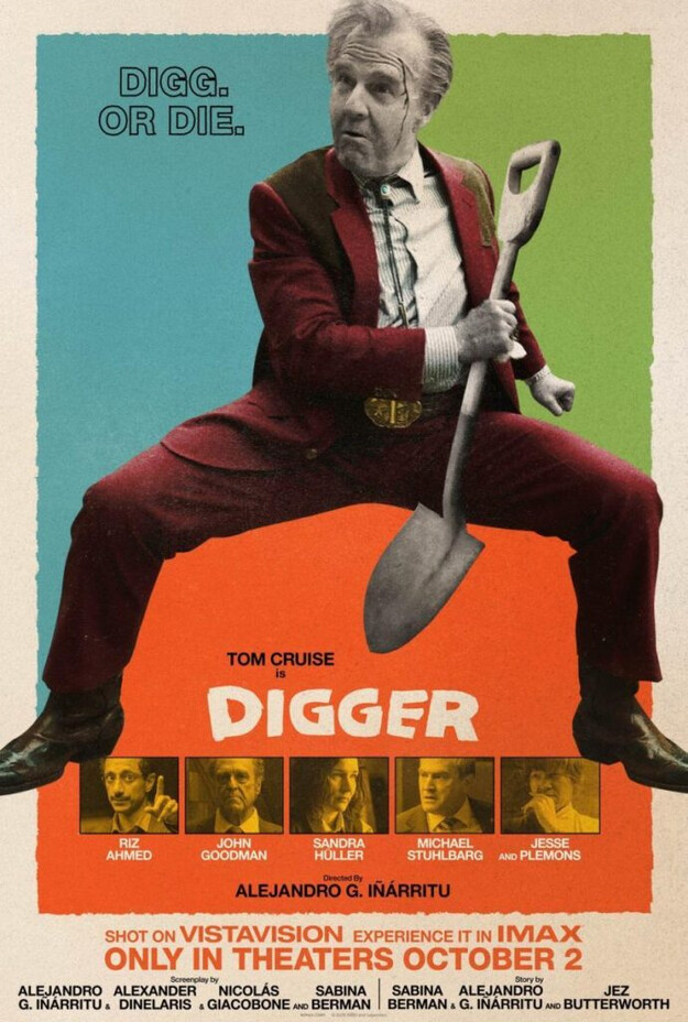 Tom Cruise protagoniza "Digger", una sátira ecológica de Iñárritu