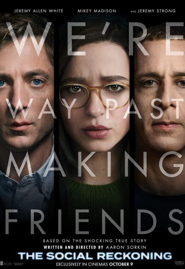 Nueva película de Sorkin revela secretos de Facebook y su impacto en la sociedad