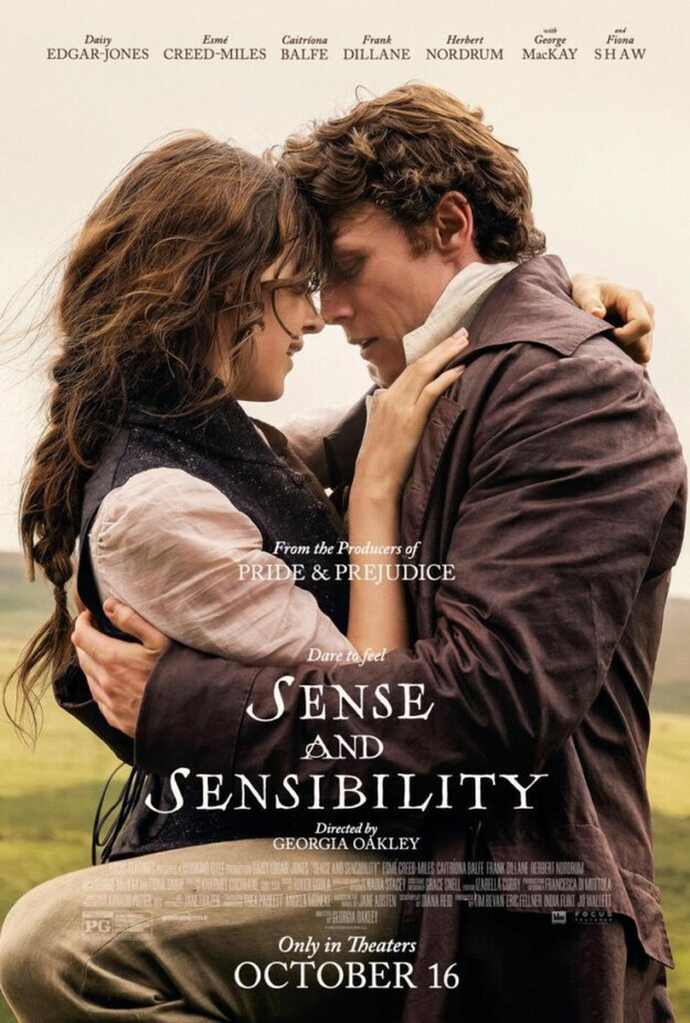 Nueva adaptación cinematográfica de Sentido y sensibilidad, dirigida por Georgia Oakley