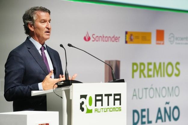 Feijóo propone exención de IVA para 1,4 millones de autónomos con ingresos bajos