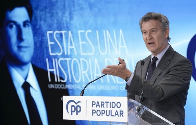 Feijóo apoya el regreso de María San Gil para presentar un documental sobre Gregorio Ordóñez