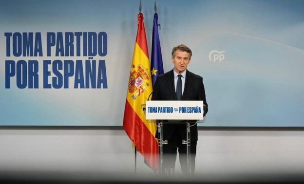 Feijóo llama a una concentración en Madrid contra la corrupción este domingo