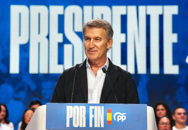 Feijóo promete aumentar las penas por convocar actos violentos en redes y agravarlas si se actúa con la cara tapada