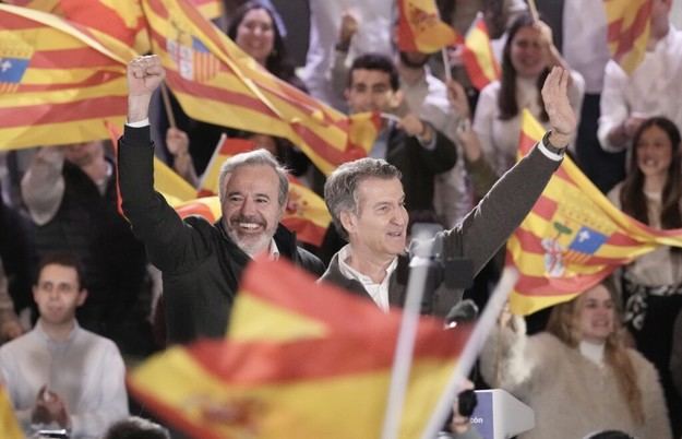 Feijóo insta a transformar el descontento en un voto útil para fortalecer Aragón