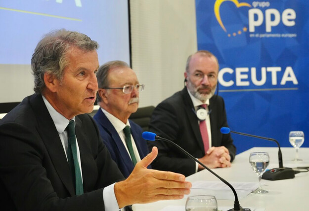 Feijóo exige mayor apoyo europeo y presencia de Frontex en Ceuta