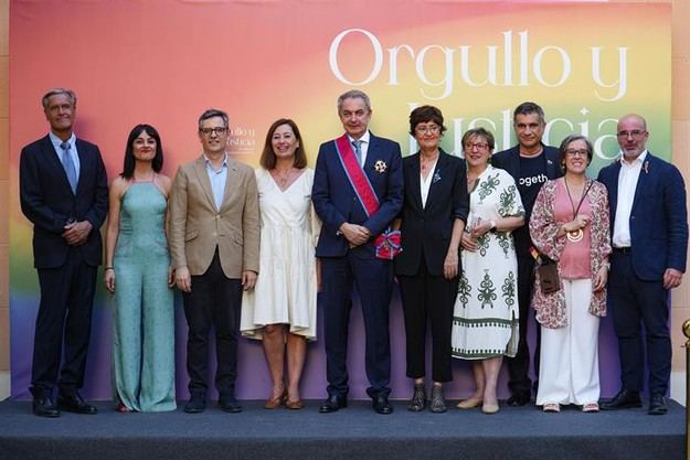 Bolaños honra a Zapatero y Zerolo en el 20 aniversario del matrimonio igualitario