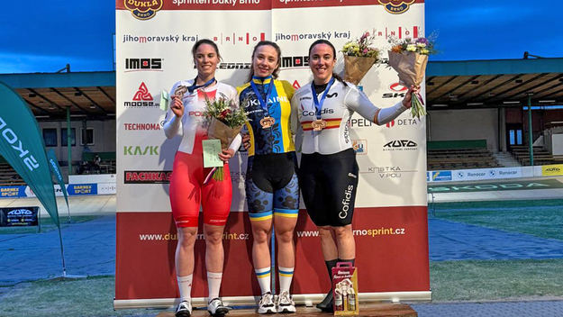 Helena Casas logra bronce en el keirin del Gran Premio de Brno