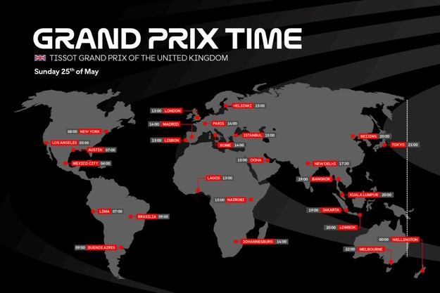 Horarios del Gran Premio de MotoGP en Silverstone