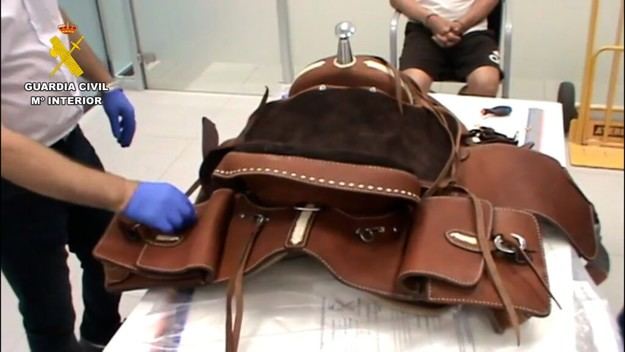 Desmantelan red de narcotráfico en Guadalajara con cinco kilos de cocaína ocultos en silla de montar