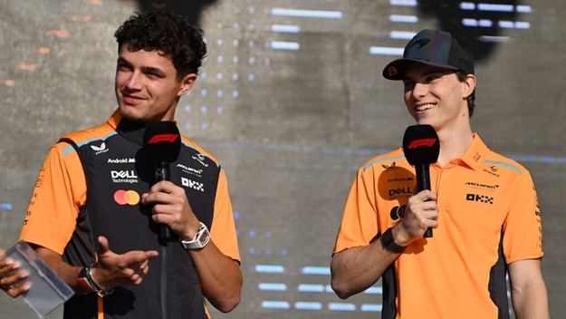 Norris y Piastri listos para el lanzamiento de la temporada F1 75 en Londres