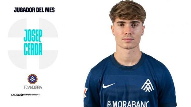 Josep Cerdà se consagra como el Mejor Jugador de LALIGA HYPERMOTION en abril