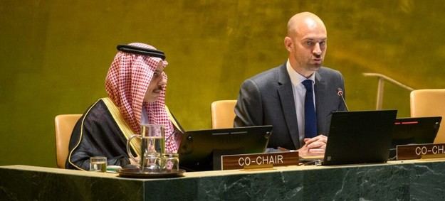 Conferencia en Nueva York aboga por un Estado palestino y paz entre Israel y Palestina