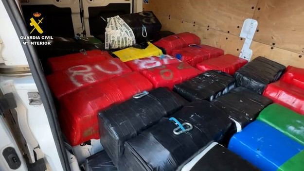Guardia Civil frustra intento de introducir 1.500 kg de cocaína en Cádiz