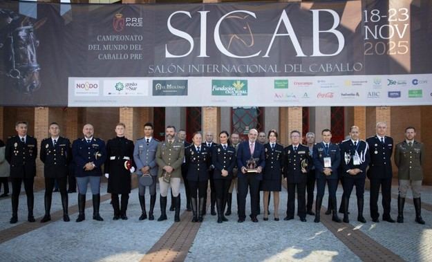 La Policía Nacional refuerza la cooperación internacional de su Unidad de Caballería