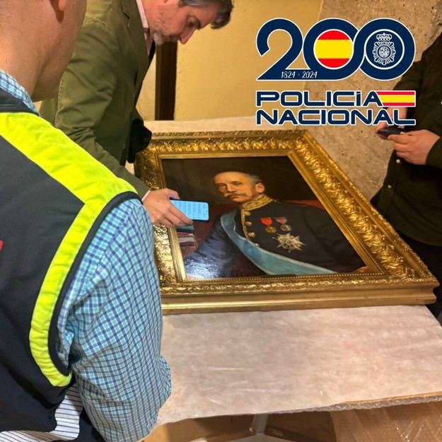 La Policía Nacional recupera el cuadro "La Chata" de Sorolla, perdido desde los años 70