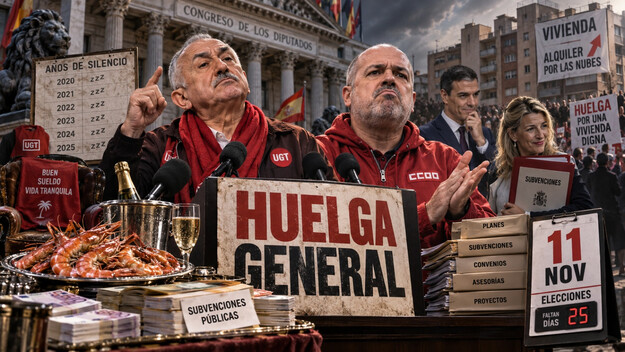 Los «comegambas» van a la huelga general