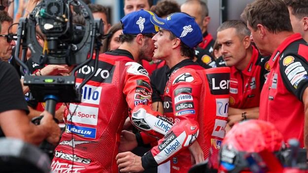 Márquez analiza las dificultades de Bagnaia y el impacto en su rendimiento