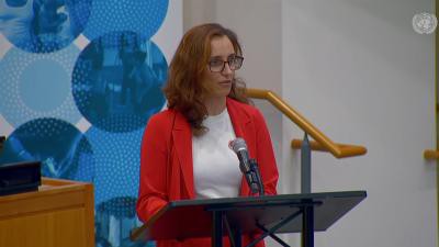 Mónica García en la ONU: Urge a nombrar el genocidio claramente
