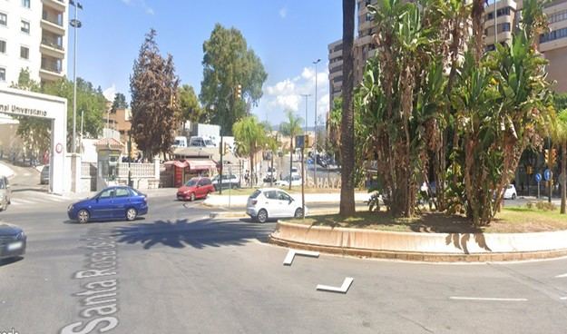 Motorista fallece en accidente en Málaga capital
