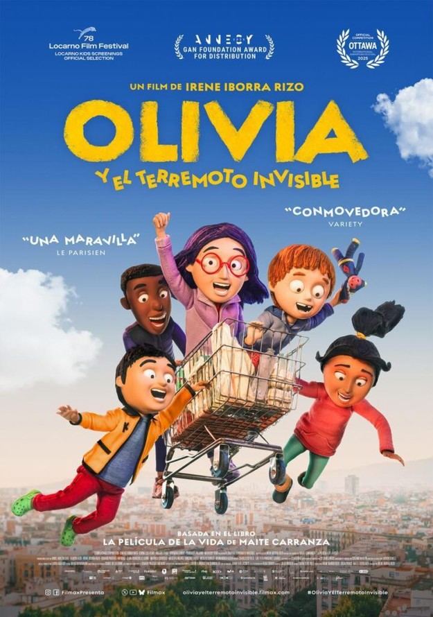 Estreno de "Olivia y el terremoto invisible", la primera película en stop-motion dirigida por una mujer en España