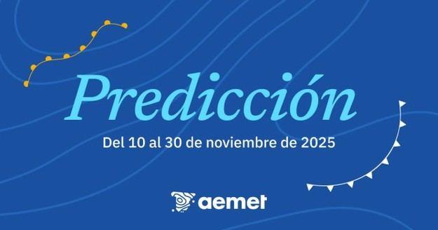 Pronóstico meteorológico del 10 al 30 de noviembre de 2025